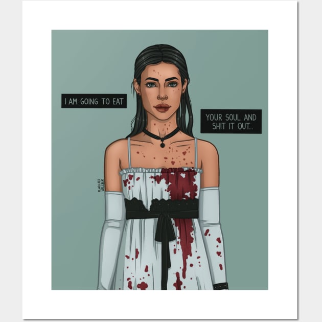 Jennifer's Body Wall Art by wellber